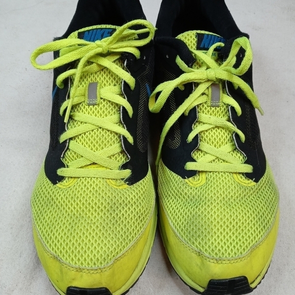 Men's Nike Zoom Fly 630915-704 Black Green Athleti - Picture 2 of 8